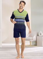 Shorts med V-ringning 