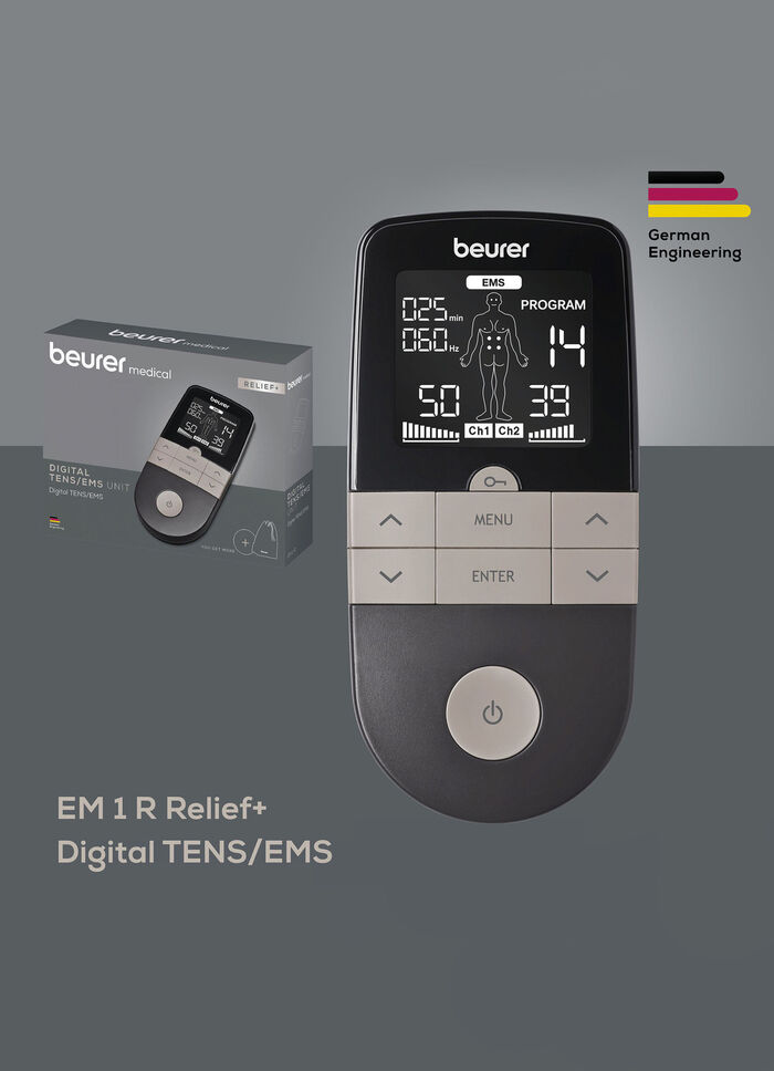 TENS/EMS-kombinationsapparat Relief + 