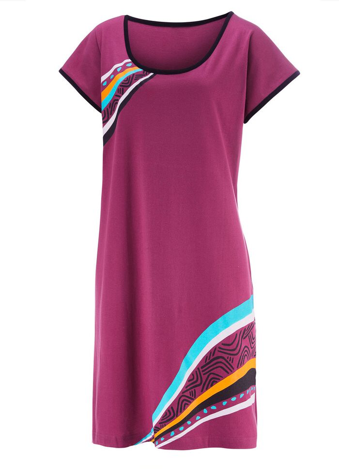 Tv&aring; paket nattlinnen, kortare snitt i bomull 