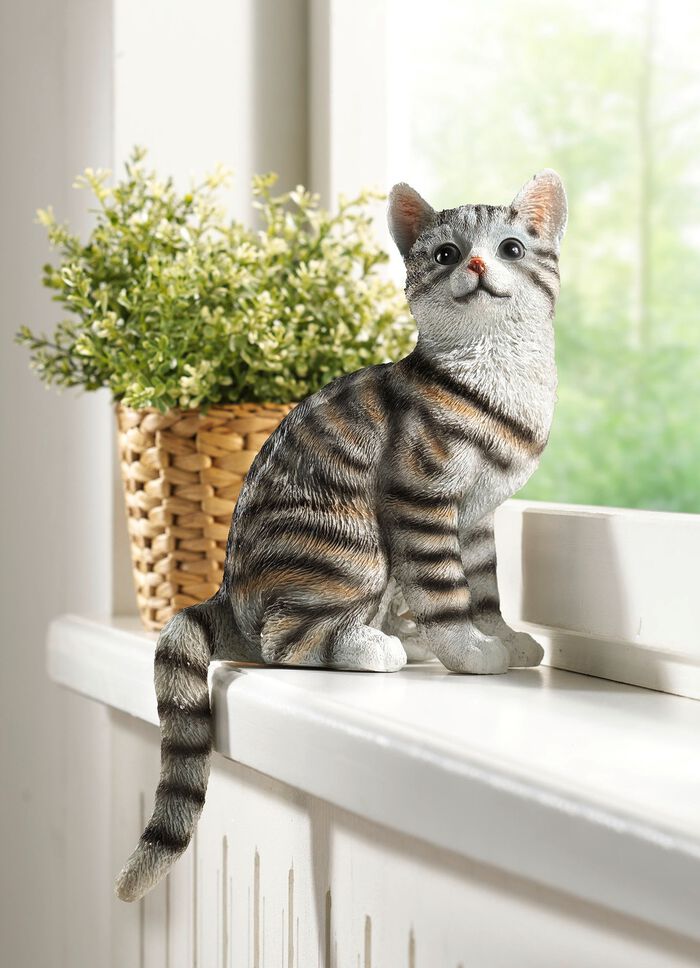 Katt handm&aring;lad 