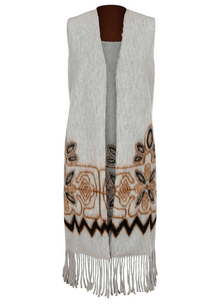 L&aring;ng v&auml;st med fransar 