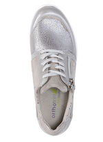 Waldläufer snörsko med bästa rullfunktion TAUPE METALLIC