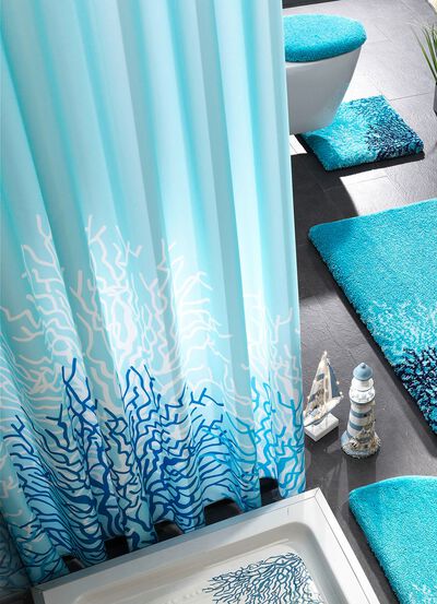 Duschdraperi fr&aring;n grunden 