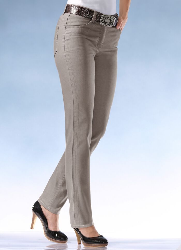 Powerstretch jeans TAUPE
