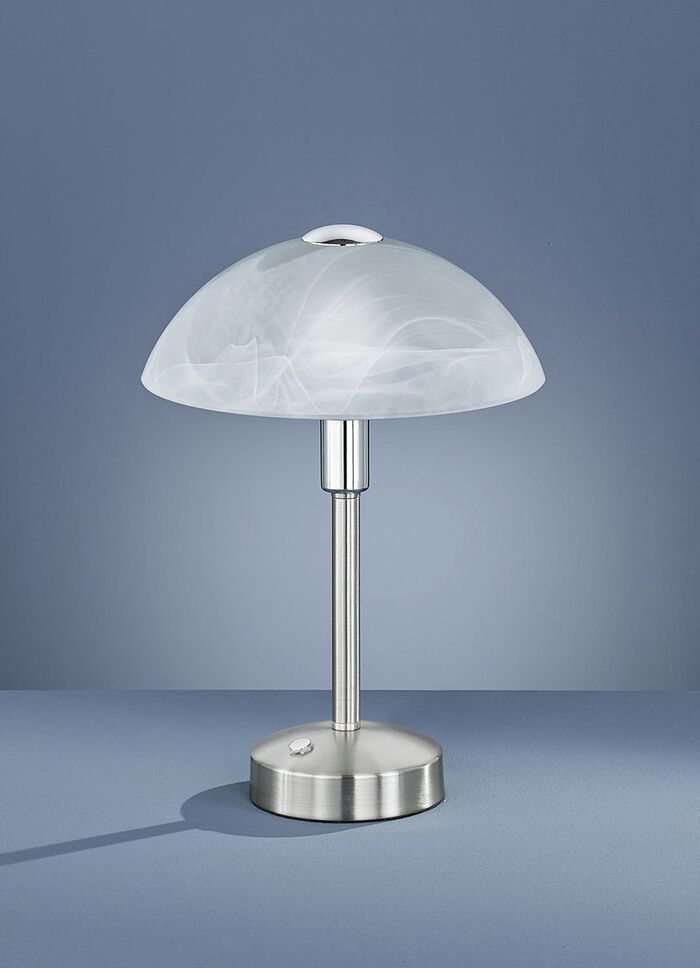 LED-touch-lampa med touch-funktion i 4 lägen NICKEL, MATT