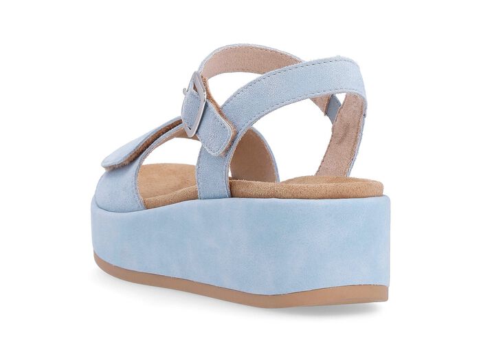 Sandal av sammetsmocka 