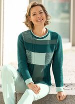 Tr&ouml;ja med patchworkdesign 