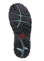 Rieker, sportiga damsandaler, med tv&aring; kardborreband SVART