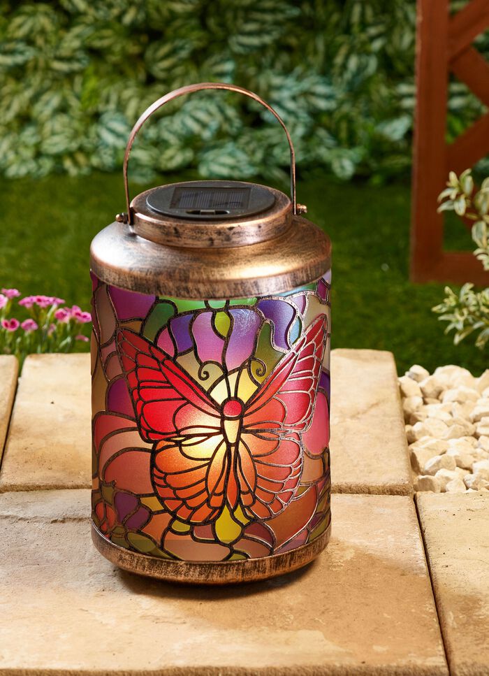 Handm&aring;lad solcellslampa 