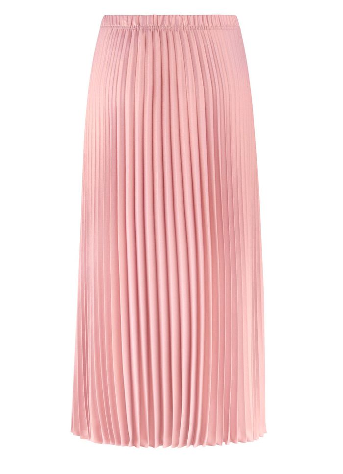 Subtilt skimrande veckad kjol 