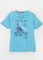 T-shirt från Milano Italy i 3 färger TÜRKIS