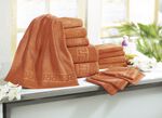 Frottéserie med slingrande jacquardstruktur TERRA