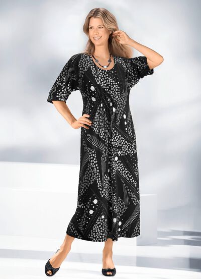 Tasstryck kaftan 