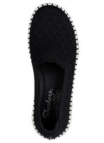 SKECHERS toffel av stretchigt stickat material, 