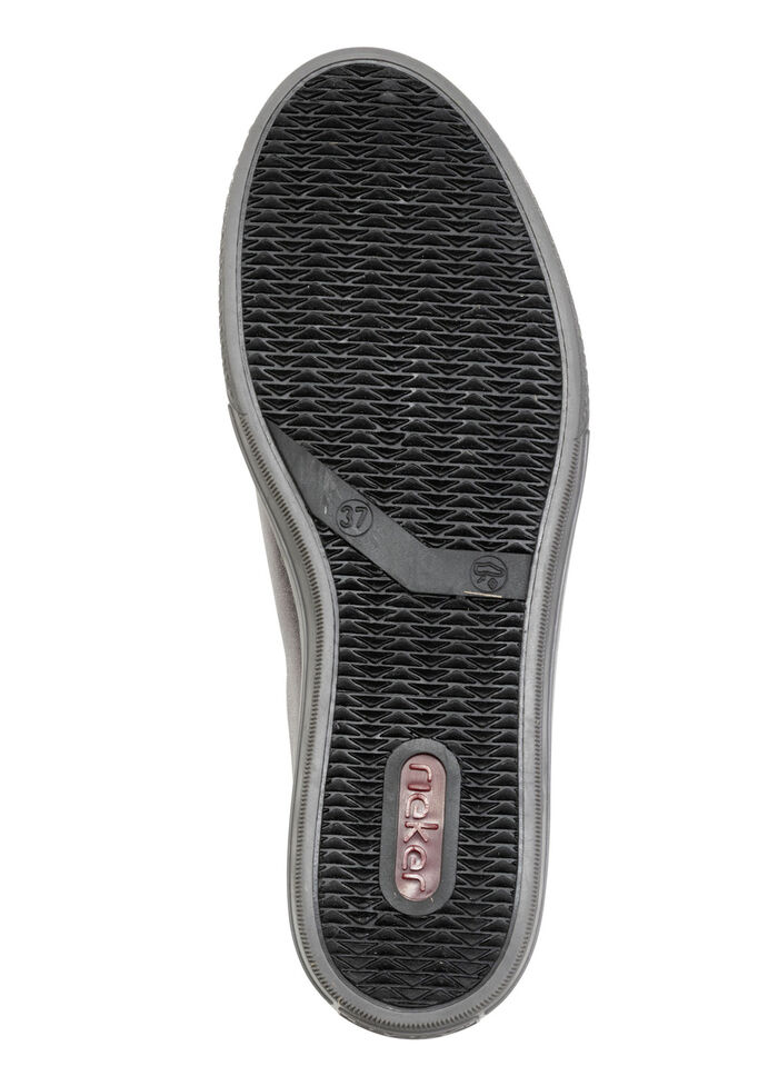 Rieker, trendiga damsneakers med dragkedja, 