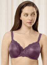 Triumph Ladyform Soft Minimizer Bygel-BH AUBERGINE