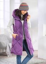 L&aring;ng v&auml;st med fast huva 