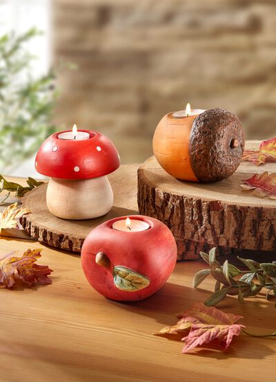 H&ouml;stliga v&auml;rmeljush&aring;llare i ett set om 3 