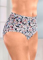 Paket med fyra trosor med en briljant f&auml;rgad blomdesign 