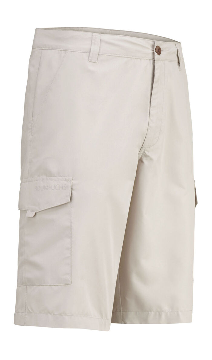 Bermudashorts med cargofickor i 3 f&auml;rger BEIGE