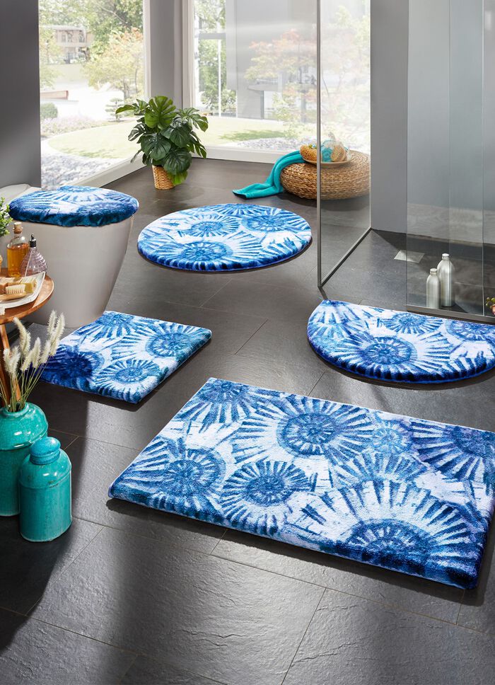 Badmatta med halkfri baksida 