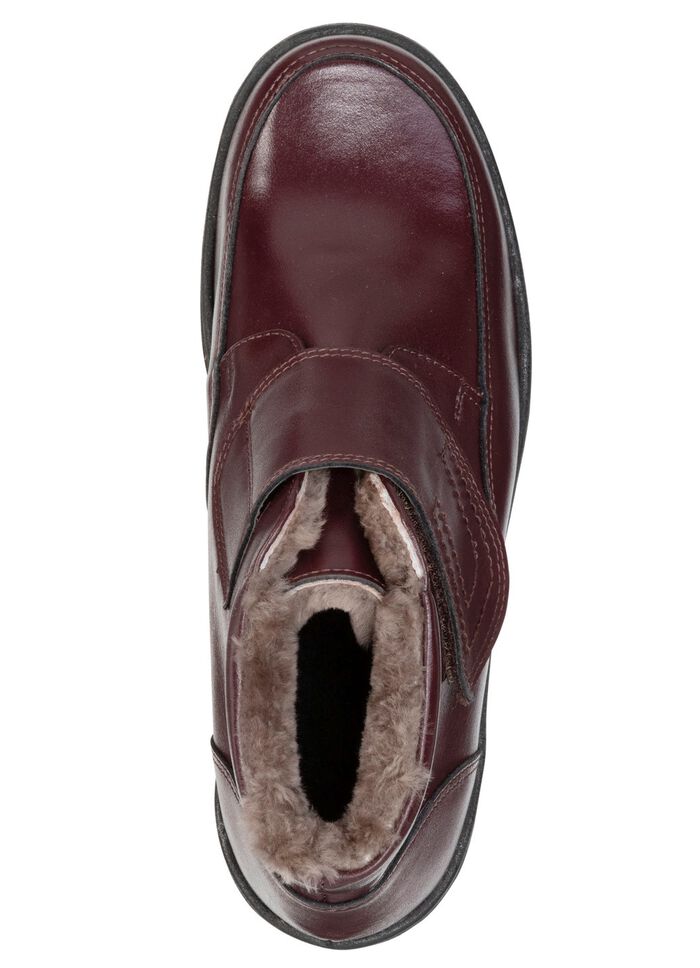 ELENA EDEN, fodrade damst&ouml;vlar, vinterskor, bredd H, med lammskinn 