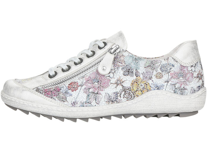 Remonte sneakers med snören SILVERFÄRGIG