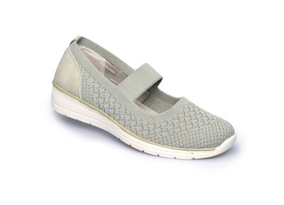 Bekv&auml;m ballerina med mjuk sula 