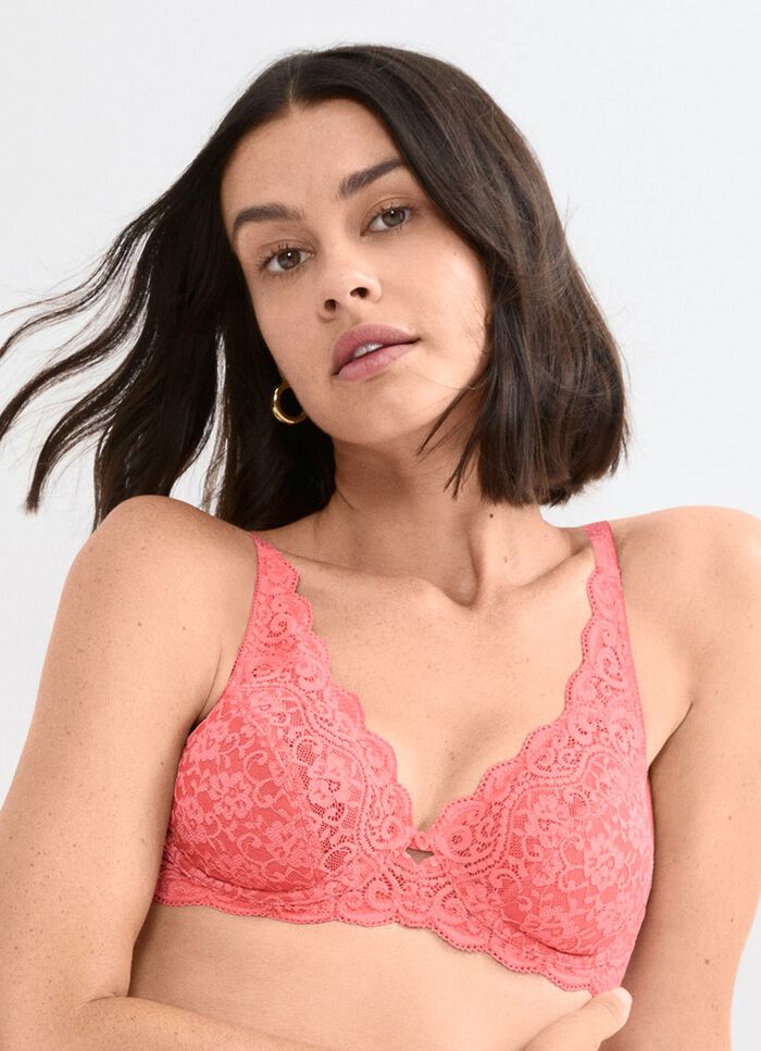 Triumph Amourette bygel-bh tillverkad av fin elastisk spets 