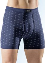 Finribbade kalsonger i fempack, m&ouml;nstrade 