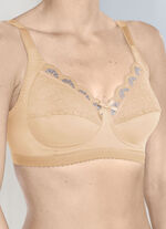 Laurina tvåpack-bh:ar med färgmatchande elastisk spets 