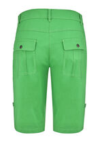 Bermudashorts med dekorativa remmar, 