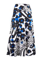 Kjol med ett smickrande, brett ok 