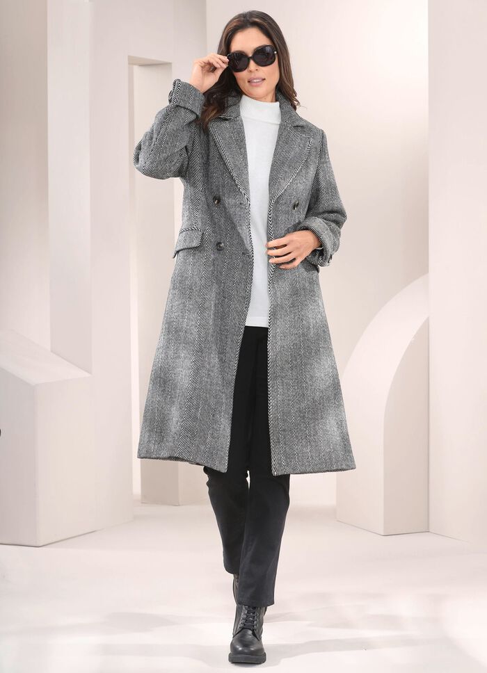 Kappa med fickor med lock 