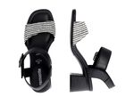 Remonte sandal med fl&auml;tade detaljer 