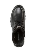 Waldl&auml;ufer skosko med sn&ouml;rning med effektiva glitterstenar SVART