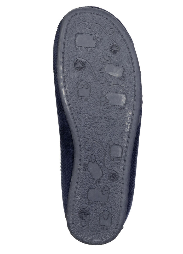 Eleganta herrtofflor med uttagbar fotbädd MARIN