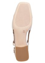 Slingback pumpar ECRU