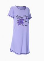 F&ouml;rpackning med tv&aring; nattlinnen, korta &auml;rmar med rund hals 