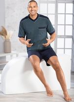 Shorty med V-ringning och utbytbart res&aring;rband 