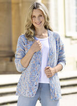 Kofta med en fin melerad effekt