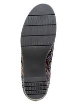 Sn&ouml;rning promenadskor SVART-F&Auml;RGAD