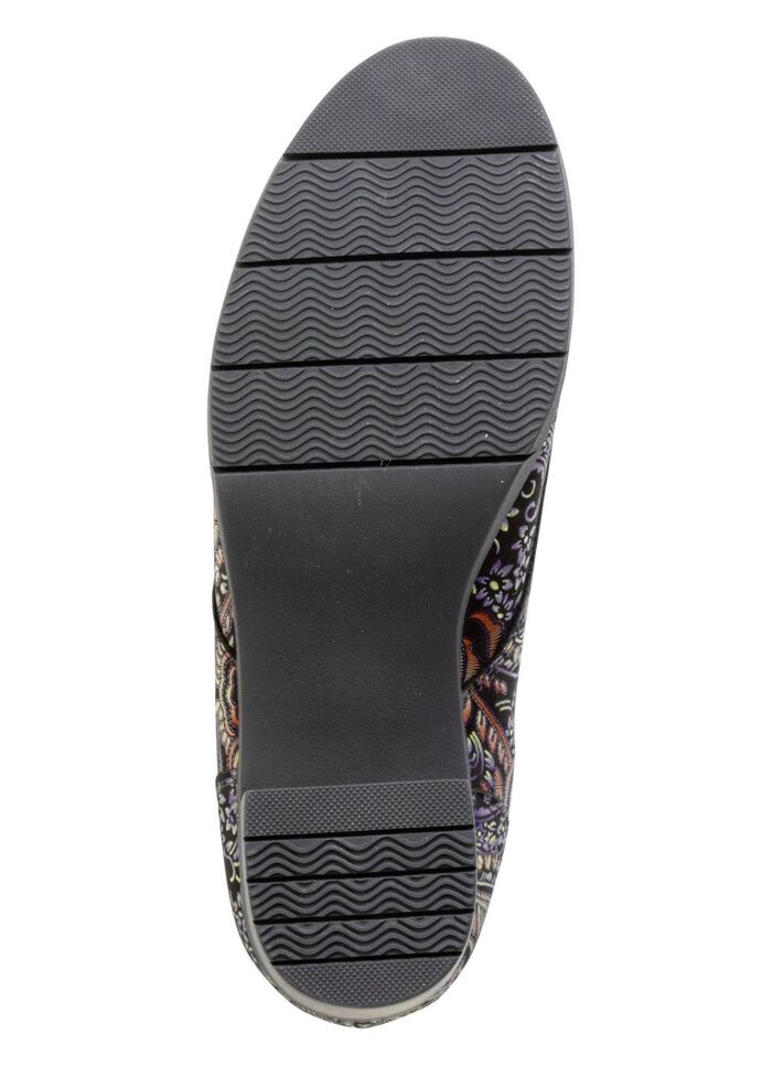 Sn&ouml;rning promenadskor SVART-F&Auml;RGAD