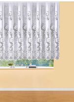 Blomsterf&ouml;nstergardin med automatiska veck 