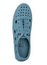 ELENA EDEN loafer i nappal&auml;der JEANS