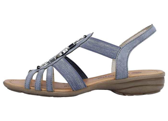 Remonte sandaler med remmar med metallsmycken JEANS