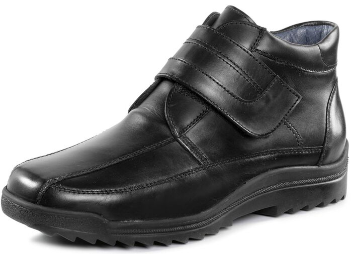 Waldl&auml;ufer, fodrade herrst&ouml;vlar, vinterskor, bredd K, med lammskinn 