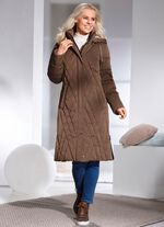 Jacka med avtagbar huva 