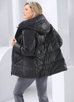 Funktionell jacka med fast huva 