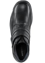 Waldl&auml;ufer, fodrade herrst&ouml;vlar, vinterskor, bredd K, med lammskinn 